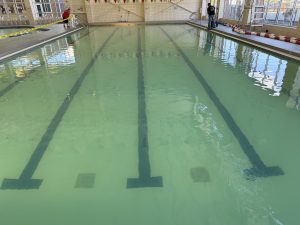Indoor lap pool